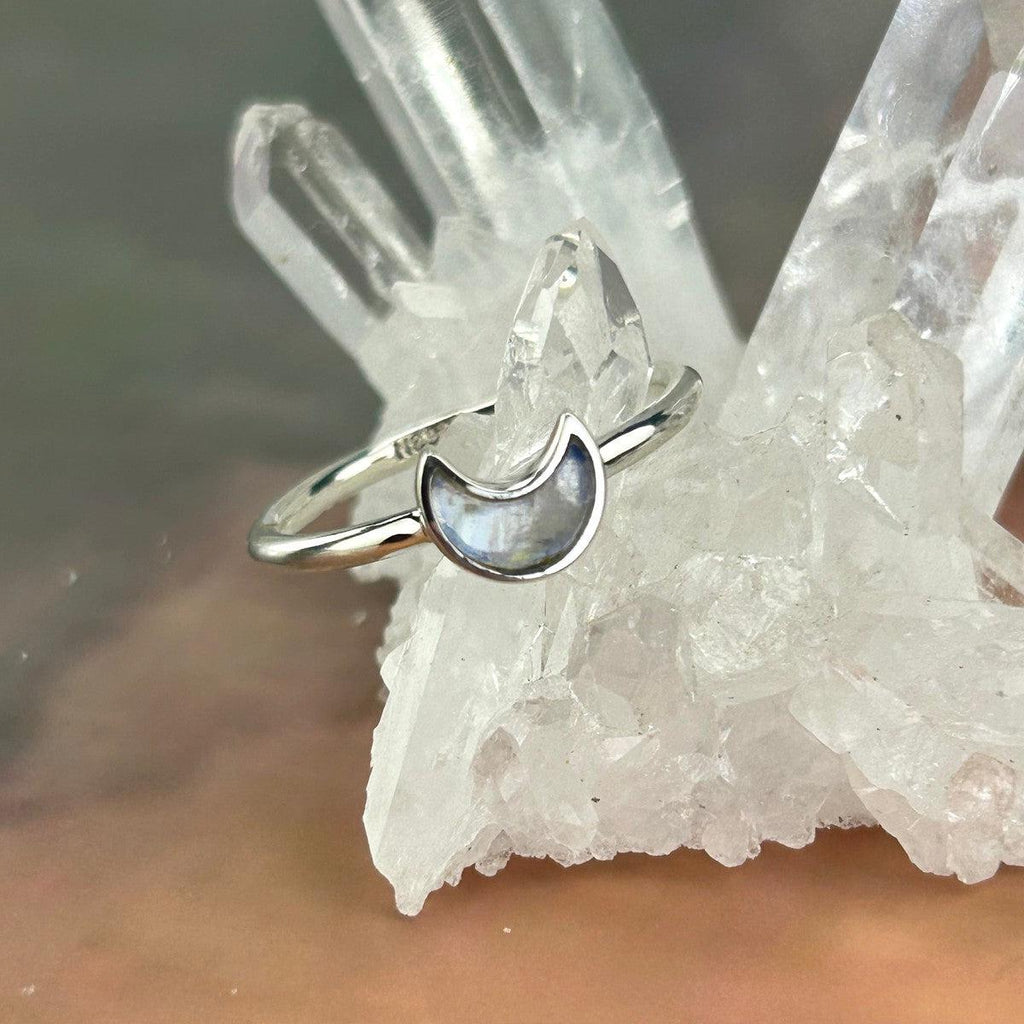 Moonstone Stacking Ring