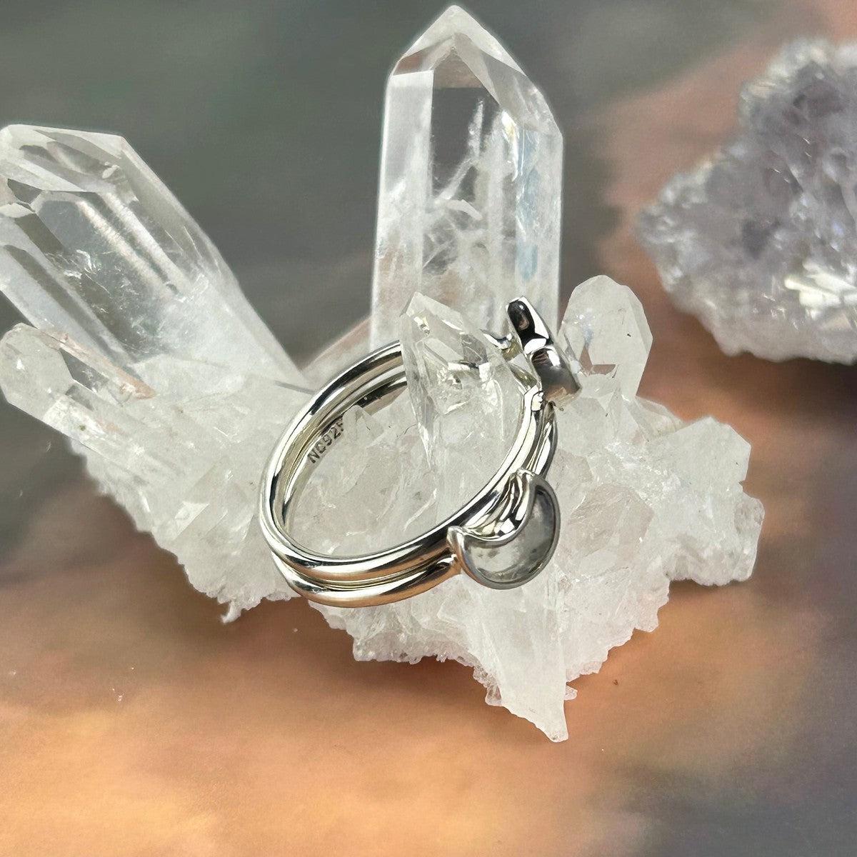 Moonstone Sterling Silver Ring