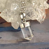 Crystal Point Silver Pendant