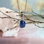 Tanzanite Crystal Bar Pendant