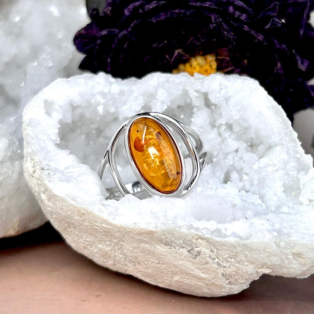 Women's Baltic Amber Ring