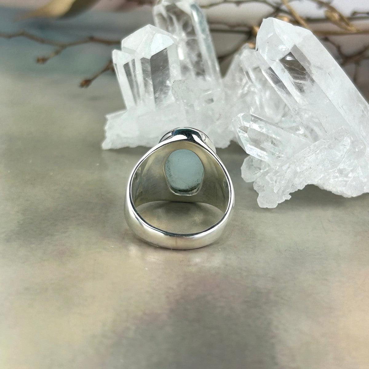 Aquamarine High Grade Ring