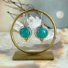 Ornate Design Crystal Earrings
