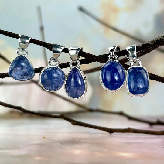 Tanzanite Assorted Shape Small Pendants