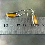 Delicate Tiger's Eye Earrings