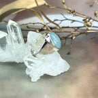 Pisces Stone Silver Ring