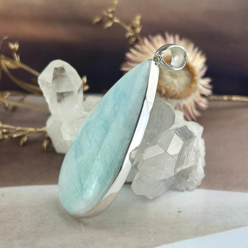 Soft Blue Stone Pendant