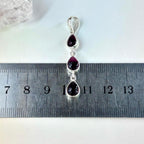 Teardrop Pink Tourmaline Pendant