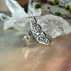 Black Onyx Antique Design Ring