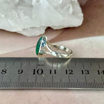 Bright Green Crystal Ring