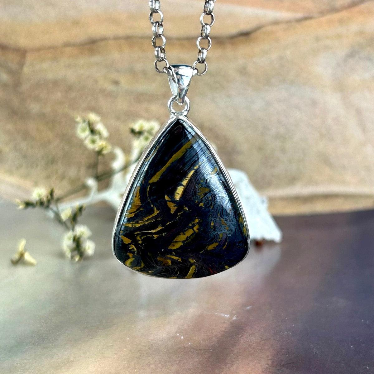 Stone With Golden Tiger's Eye