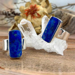 Lapis Lazuli Bar Stone Ring