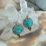 Amazonite Gold And Silver Jewellery