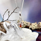 Ladybird Amber Pendant