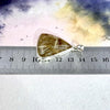 Golden Rutile Crystal Pendant