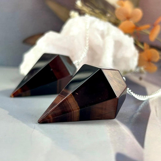 Red Tiger’s Eye Pendulum