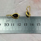 Grounding Crystal Gold Earrings