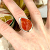 Natural Form Carnelian Ring