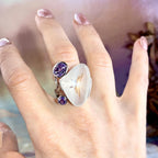 Butterfly Gemstone Cocktail Jewellery