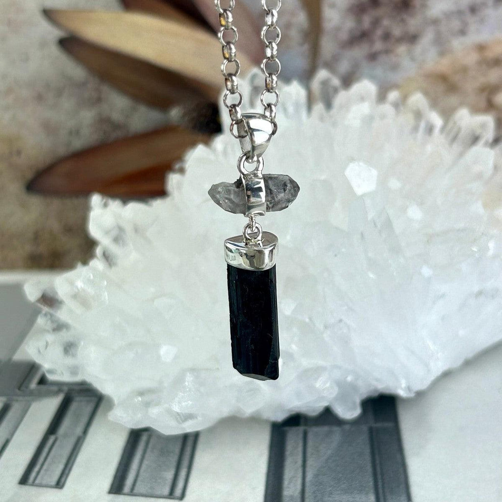 Rough Cut Crystal Pendant