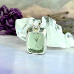 Green Gemstone Feature Pendant