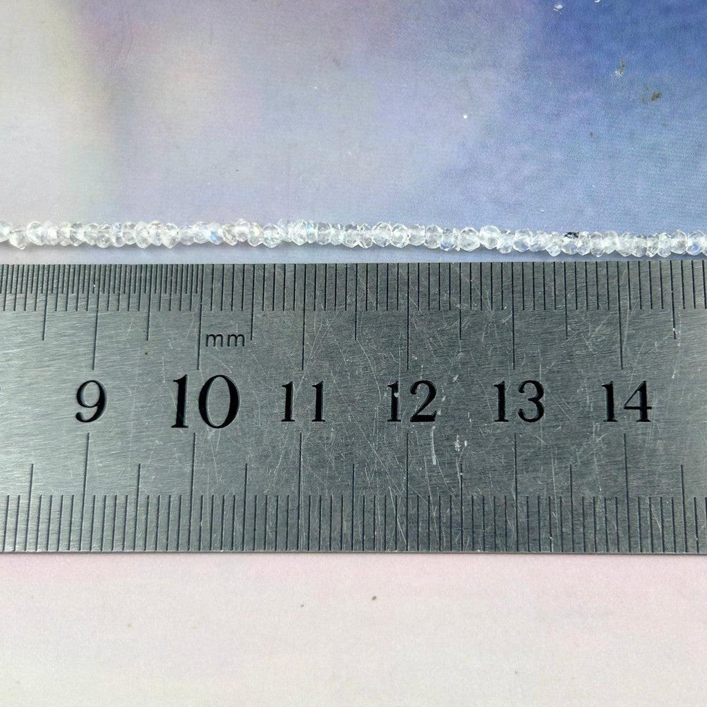 Faceted Rainbow Moonstone Beads