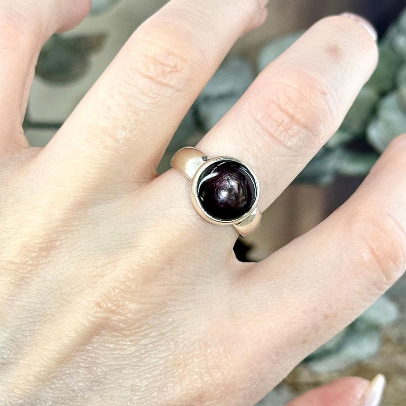 Purple Ruby Ring