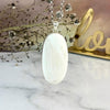 Scolecite Elongated Oval Large Pendant