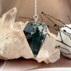 Dendritic Agate Pendulum