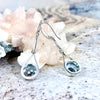 Sterling Silver Blue Gemstone Earrings