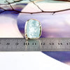 Aquamarine Sterling Silver Ring