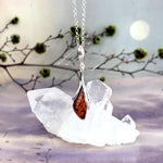 Assorted Baltic Amber Flower Bud Pendants