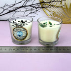 Manifestation Crystal Candle