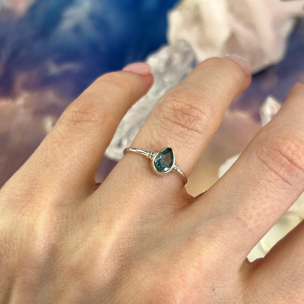 Topaz Sterling Silver Ring