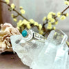 Women's Amazonite Moon Ring