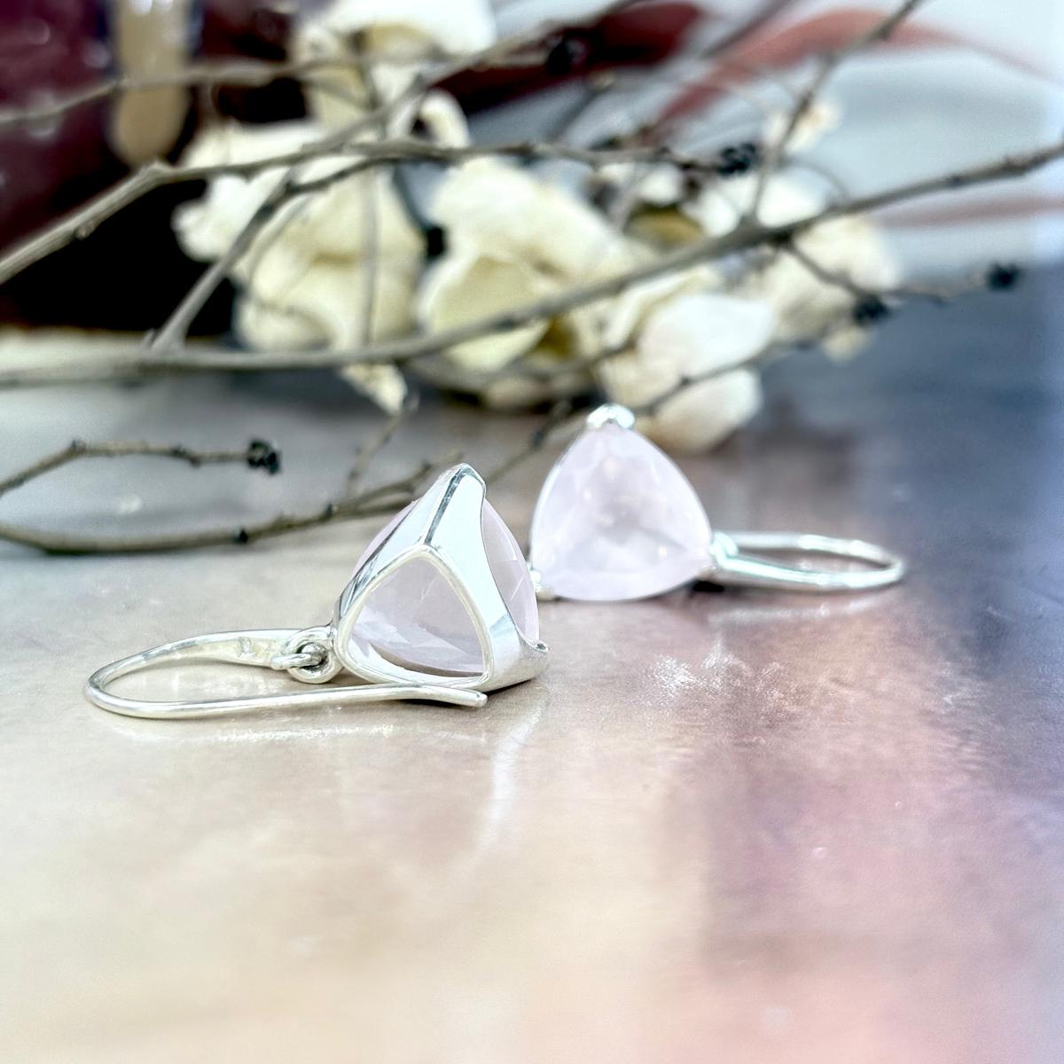 Sterling Silver Rose Quartz Jewellery