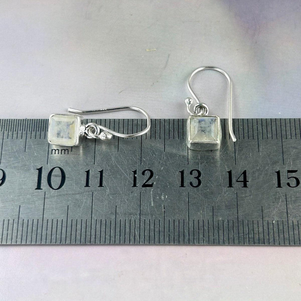 Rainbow Crystal Drop Earrings