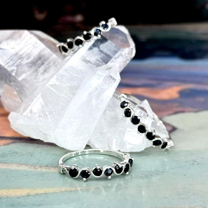 Sapphire Gemstone Ring Band