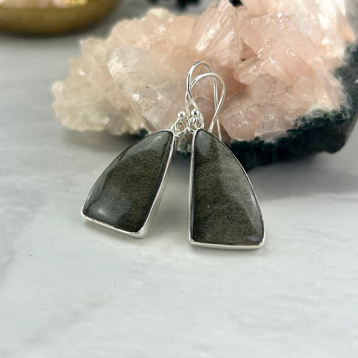 Golden Sheen Obsidian Jewellery