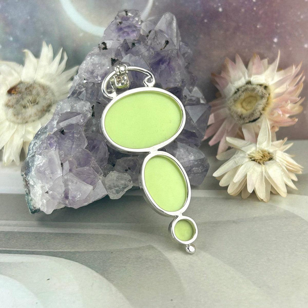 Neon Coloured Crystal Pendant