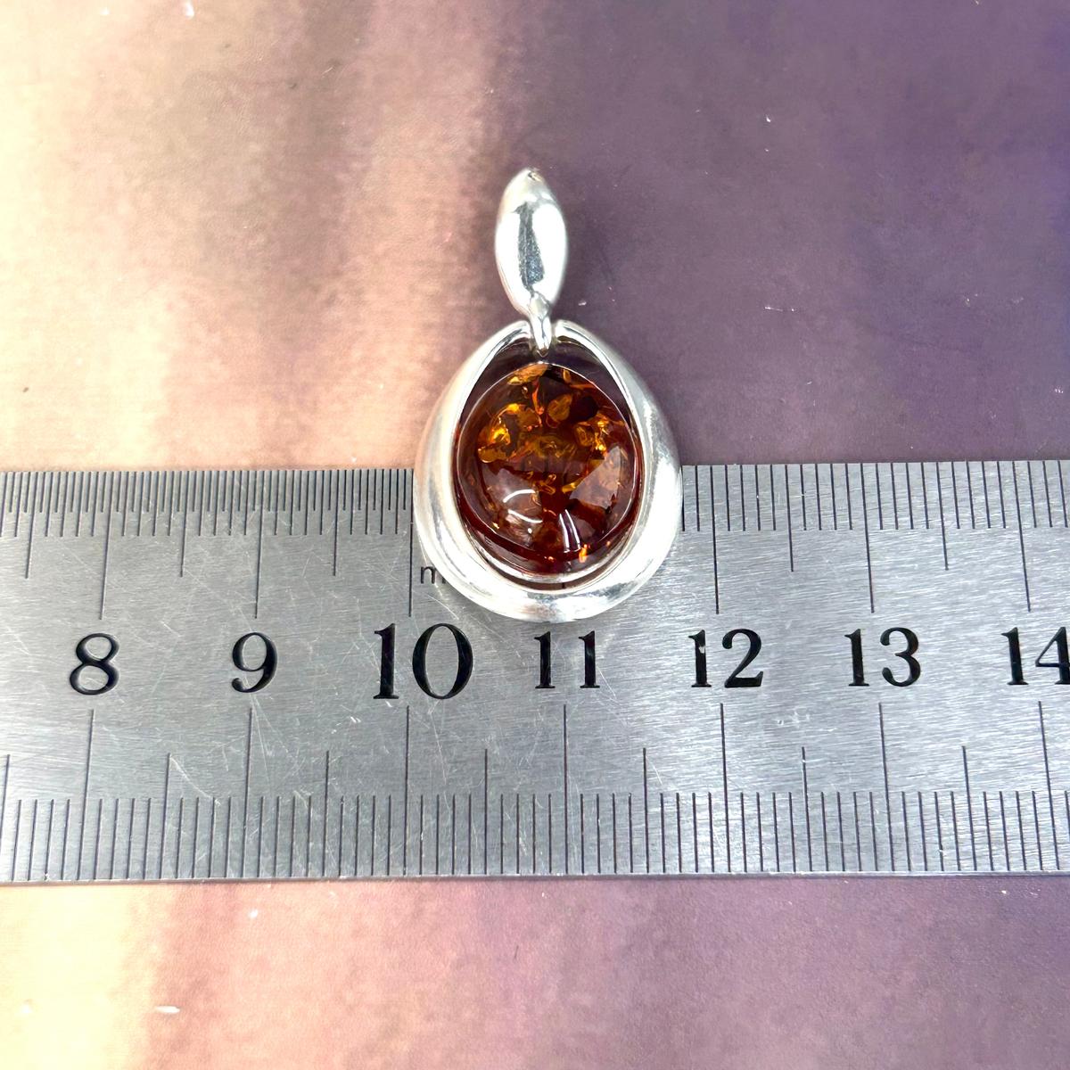 Real Baltic Amber Pendant