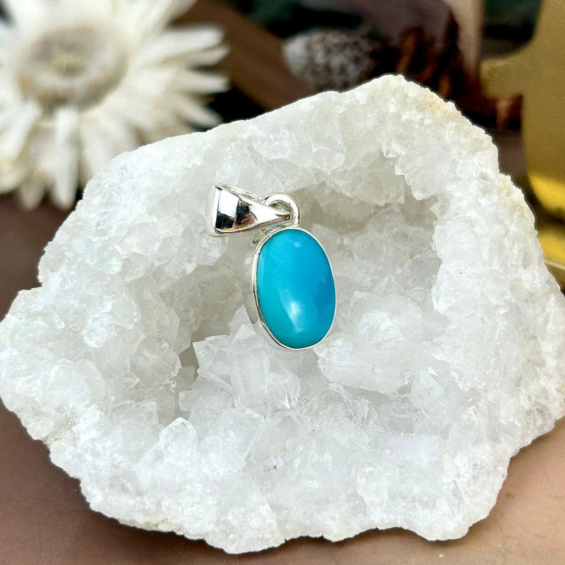 Oval Turquoise Pendant