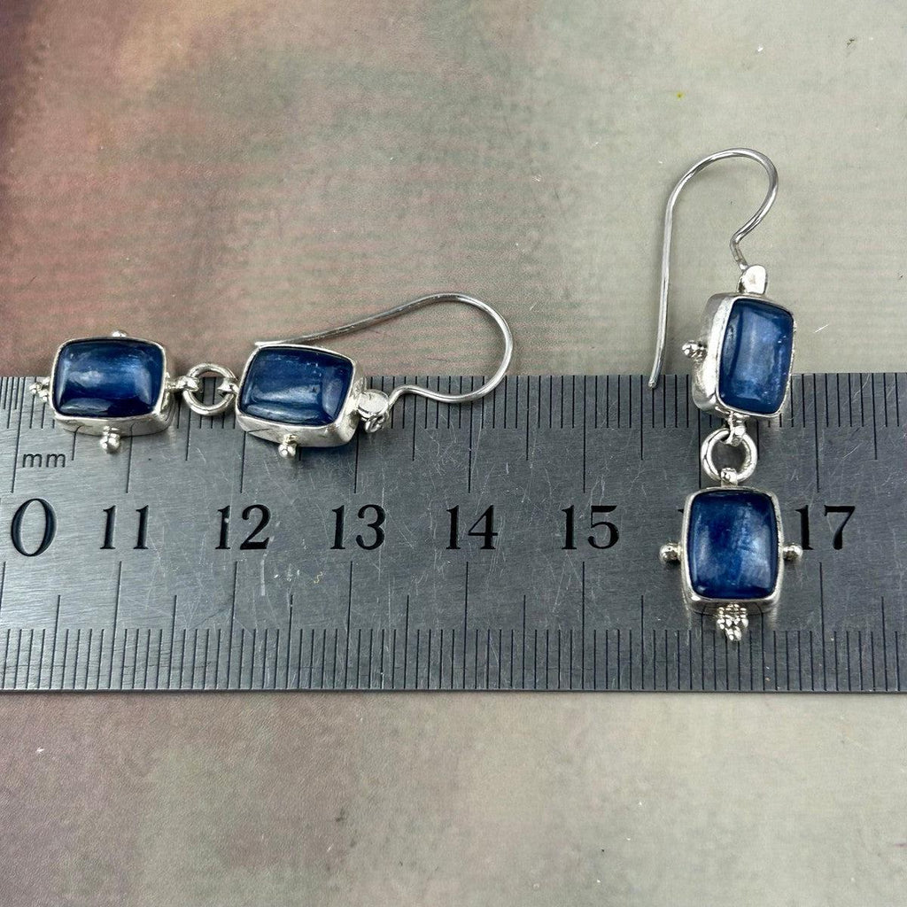 Double Drop Crystal Earrings