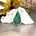 Green Raw Crystal Pendant