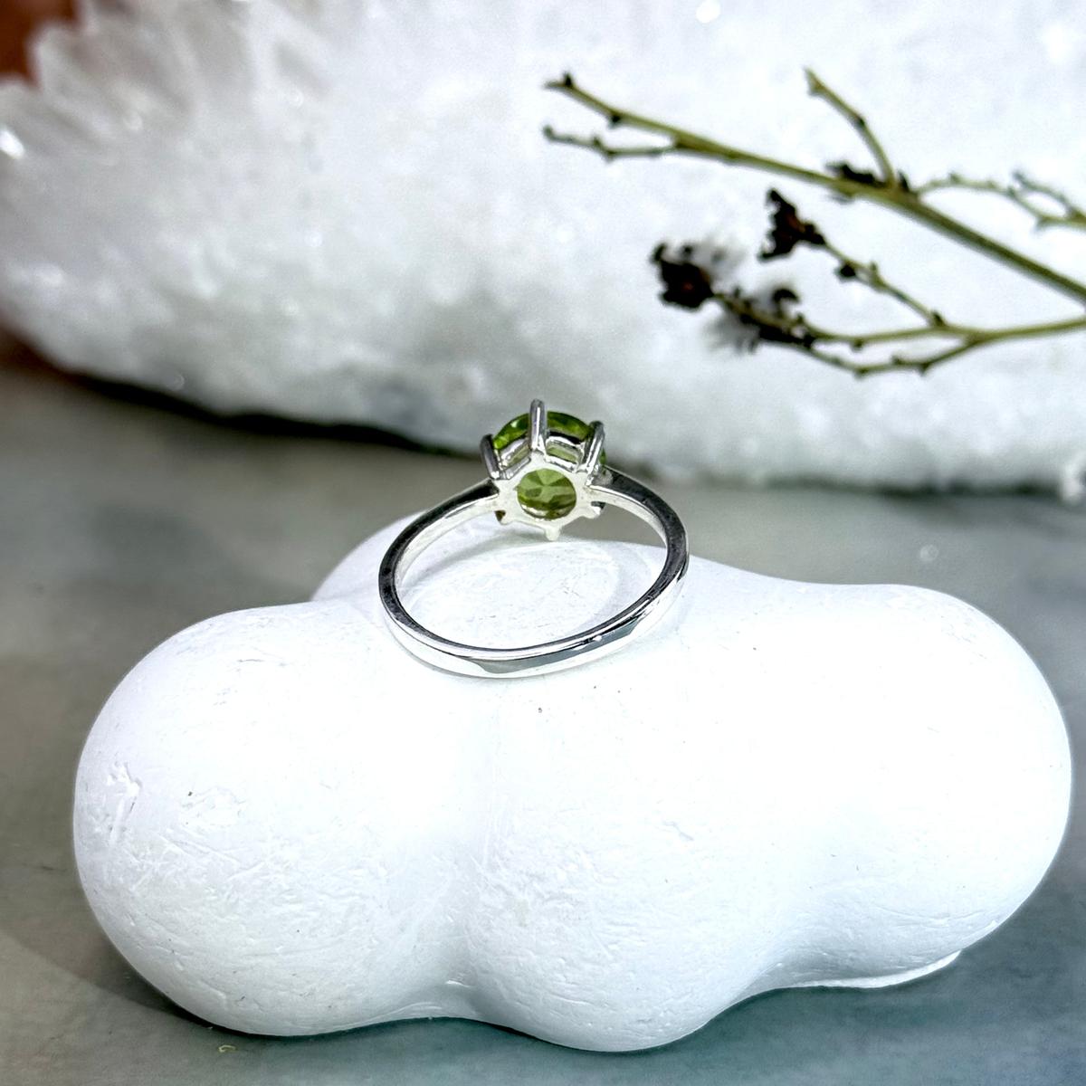 Assorted Gemstone Brilliant Cut Ring