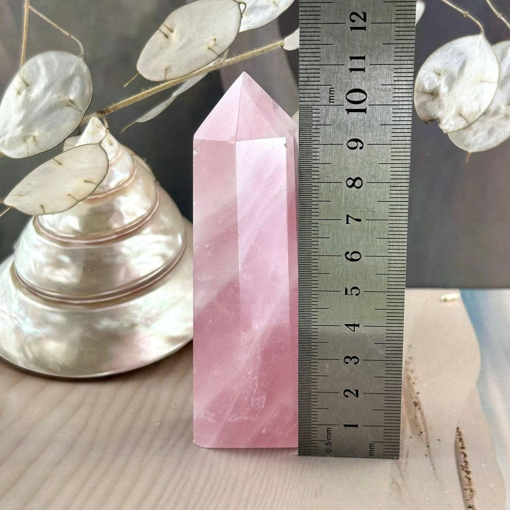Rose Quartz Crystal Carving