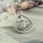 Clear Quartz With Tourmaline Jewellery