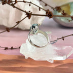 Step Cut Aquamarine Ring