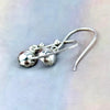 Sapphire Sterling Silver Earrings