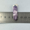 Purple Stone Point Pendant